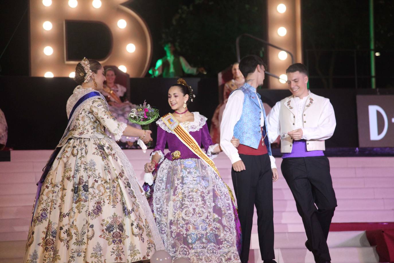 Protagonismo para Arantxa Pons y la Quintà 2023 en la proclamación de Fogueres Xàbia