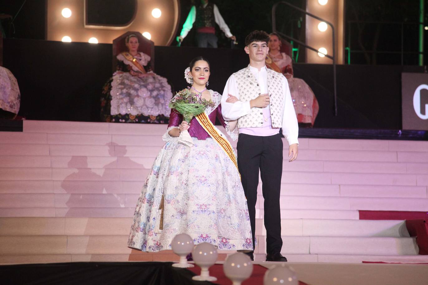 Protagonismo para Arantxa Pons y la Quintà 2023 en la proclamación de Fogueres Xàbia