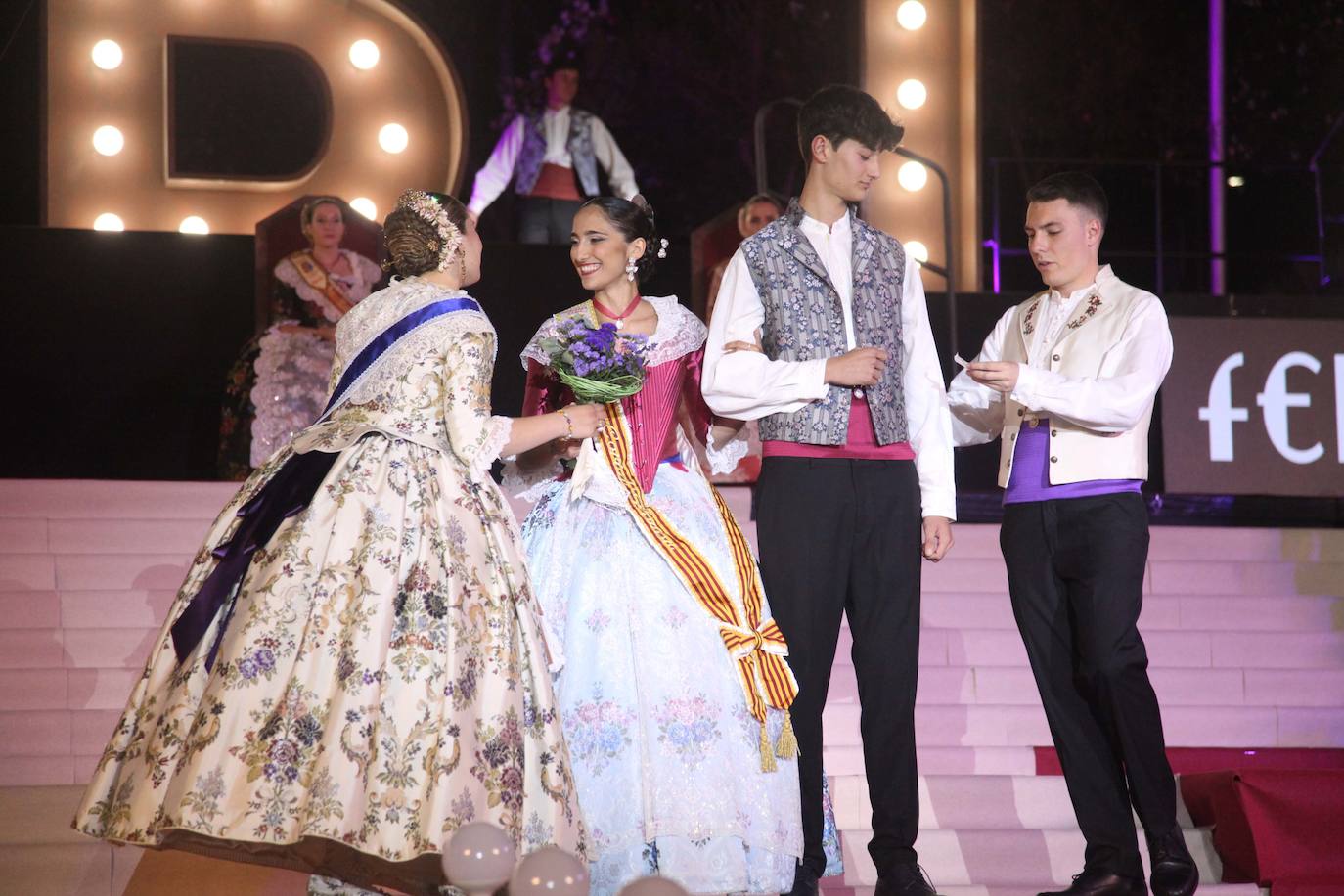 Protagonismo para Arantxa Pons y la Quintà 2023 en la proclamación de Fogueres Xàbia