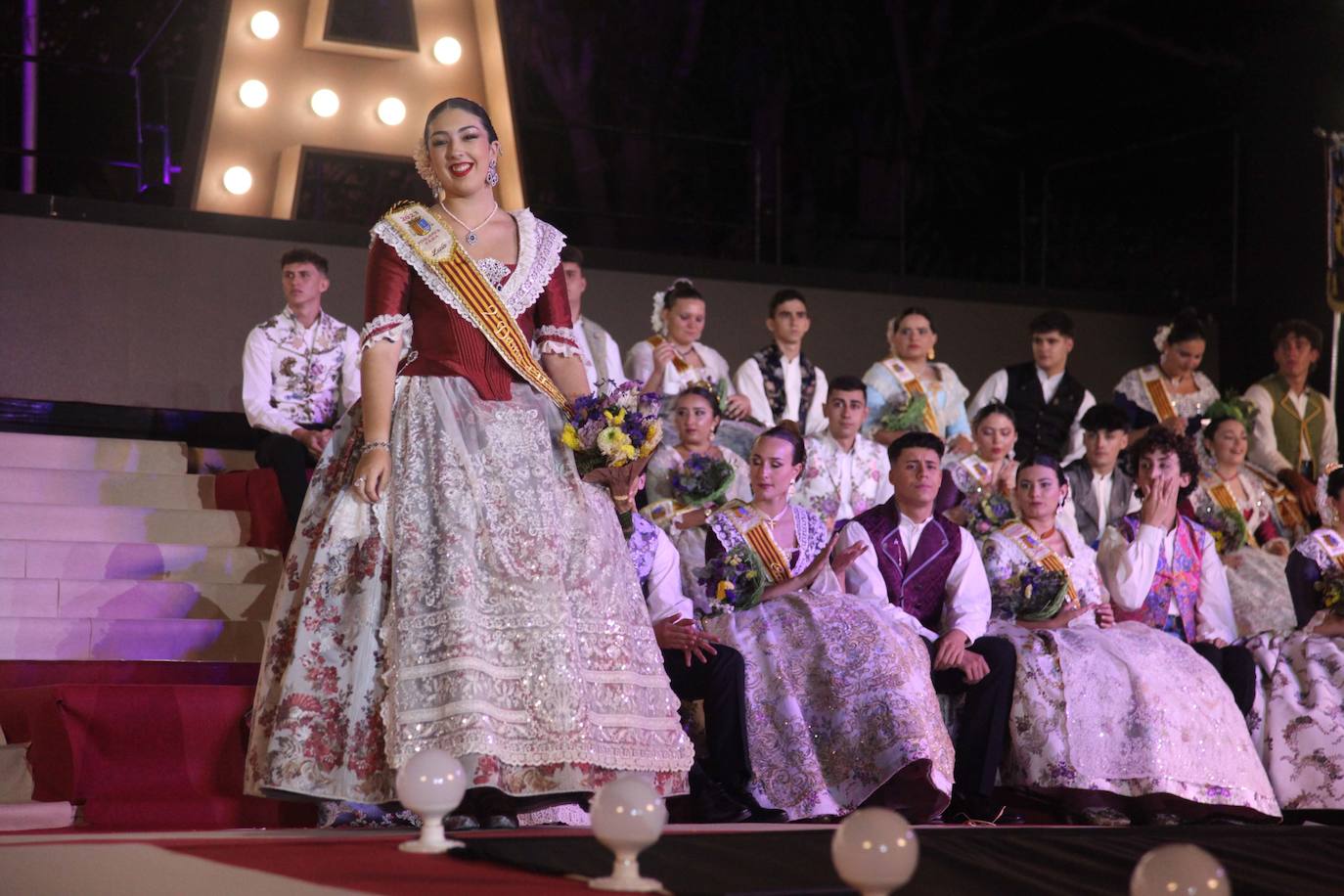 Protagonismo para Arantxa Pons y la Quintà 2023 en la proclamación de Fogueres Xàbia