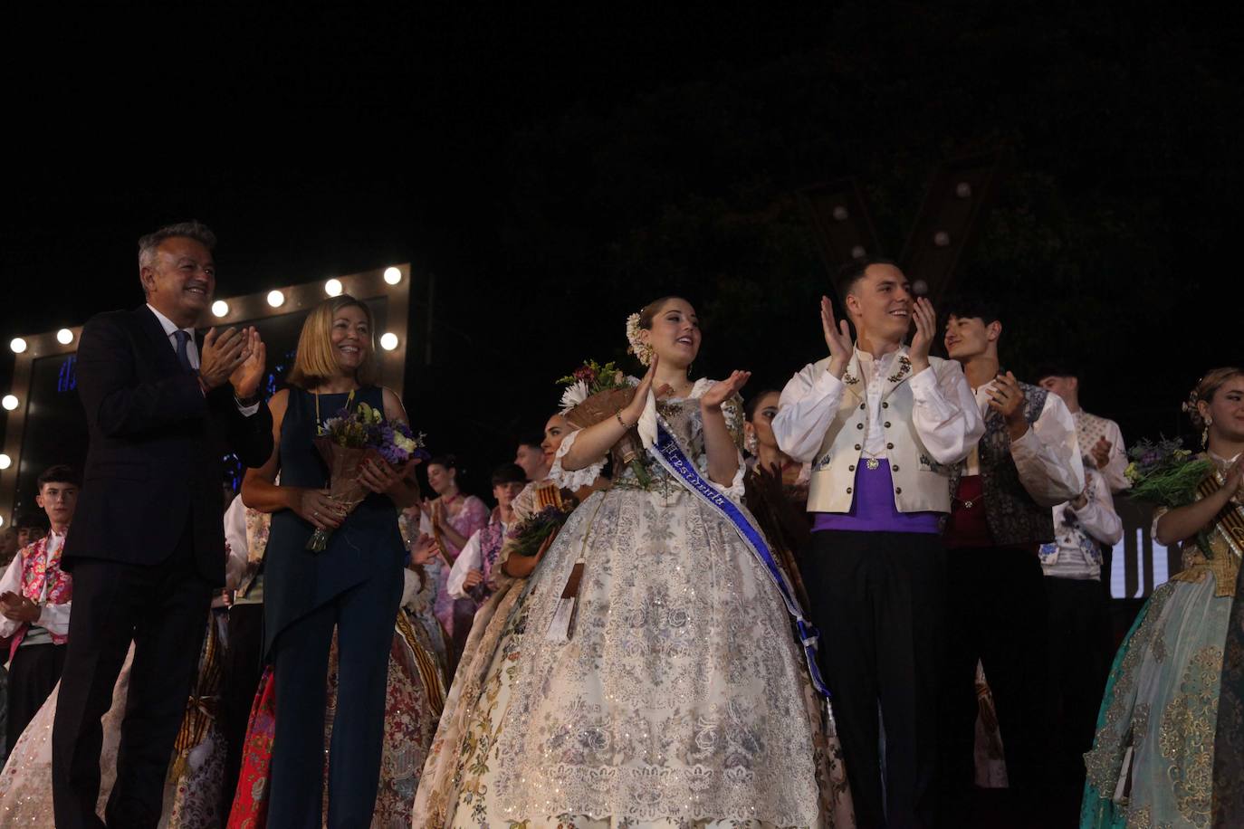 Protagonismo para Arantxa Pons y la Quintà 2023 en la proclamación de Fogueres Xàbia