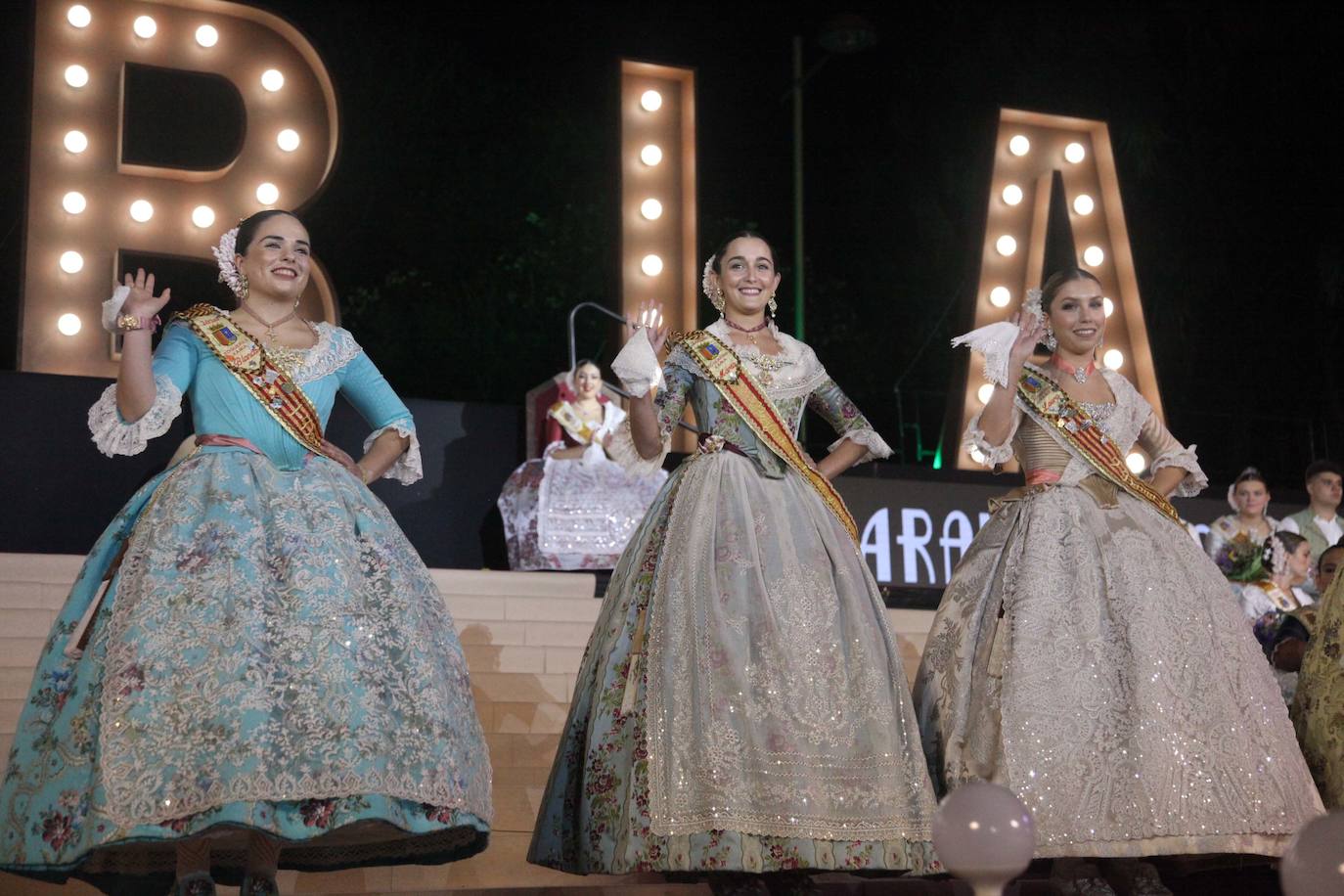 Protagonismo para Arantxa Pons y la Quintà 2023 en la proclamación de Fogueres Xàbia