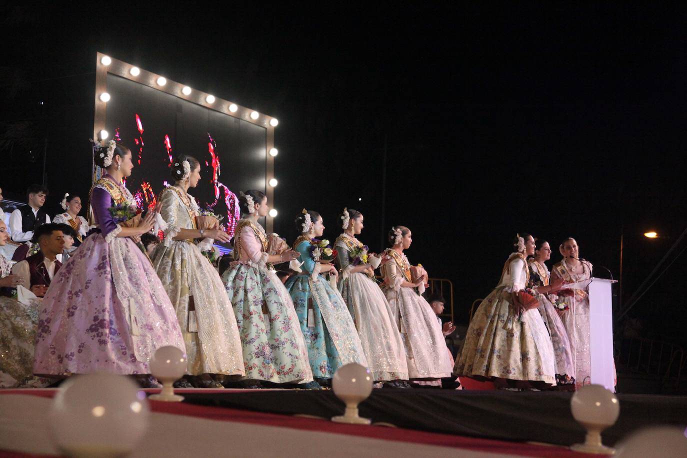 Protagonismo para Arantxa Pons y la Quintà 2023 en la proclamación de Fogueres Xàbia