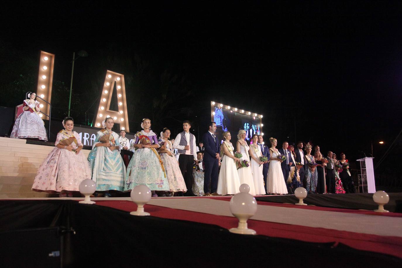 Protagonismo para Arantxa Pons y la Quintà 2023 en la proclamación de Fogueres Xàbia