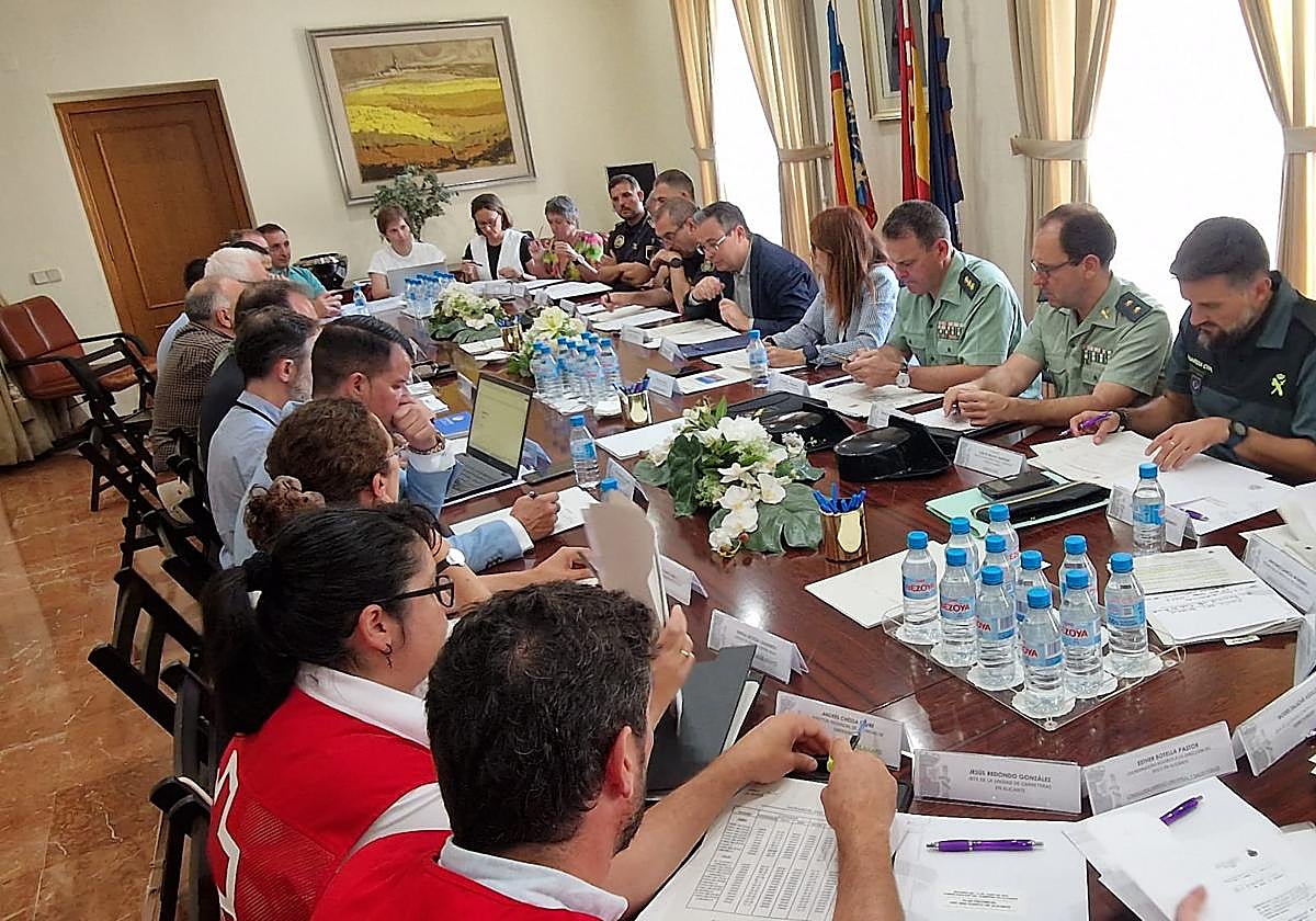 Presentación del Plan Provincial de la Operación Paso del Estrecho Puerto de Alicante.