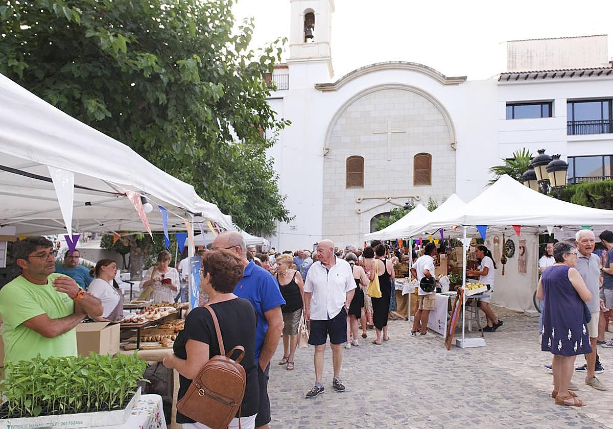Celebración del mercado del Convent en Altea.