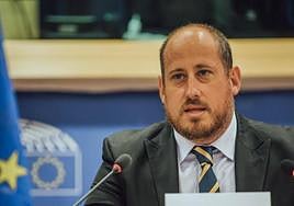 El cabeza de lista de Vox al Congreso, David García Gomis.