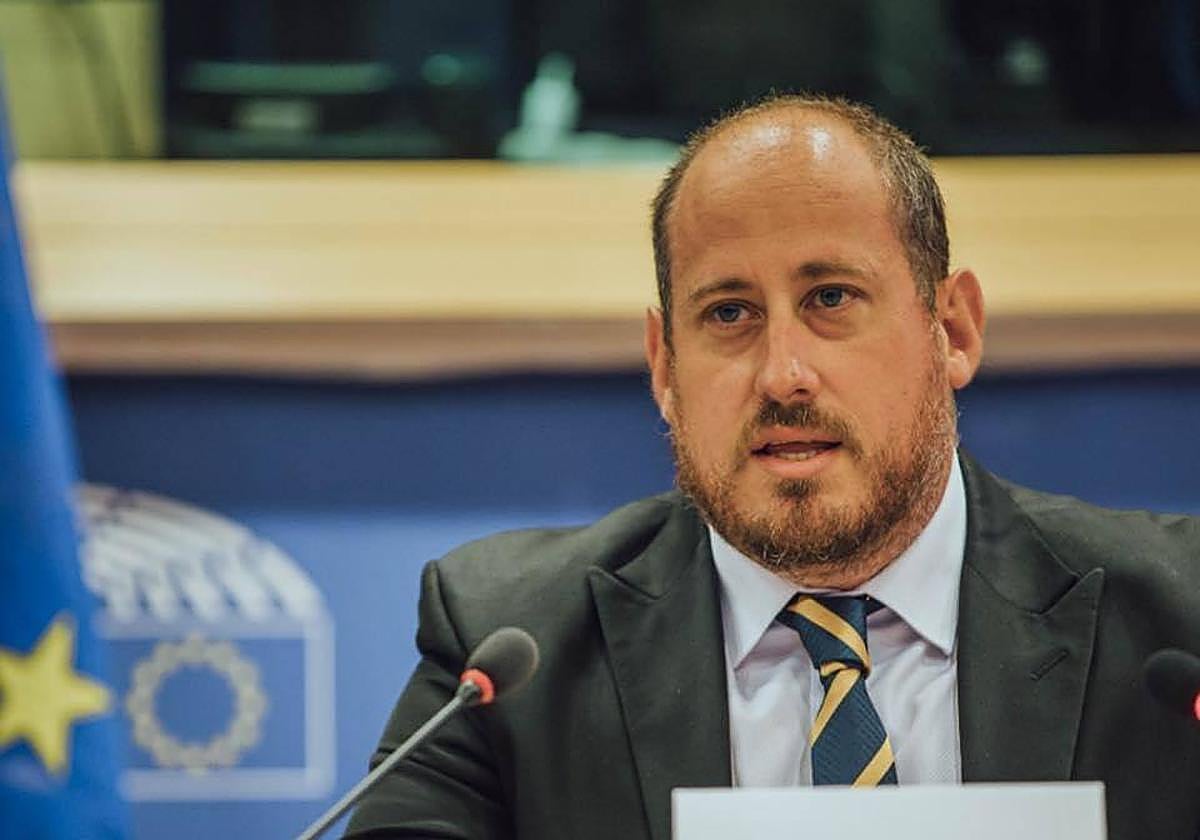 El cabeza de lista de Vox al Congreso, David García Gomis.