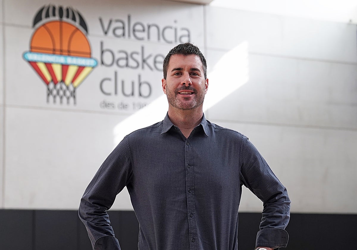 Luis Arbalejo, ya como nuevo director deportivo del Valencia Basket