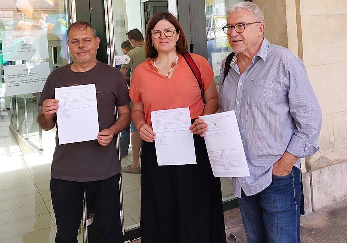 Registro de la candidatura de Sumar en la Junta Electoral Provincial.