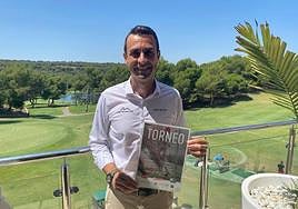 Gerente del campo de golf Las Ramblas, en Orihuela, Arturo Manzano.