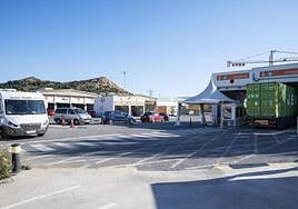 Estación de la ITV en el Pla de la Vallonga, en Alicante.