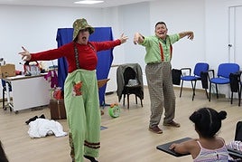 Una de las sesiones lúdicas del proyecto.