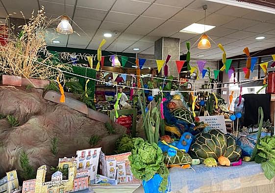 Uno de los escaparates seleccionados.