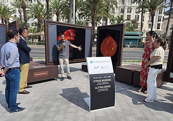 Inauguración de la exposición 'Otros mundos. Viaje por el sistema solar'.