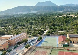 Imagen de parte de las placas instaladas en Benidorm