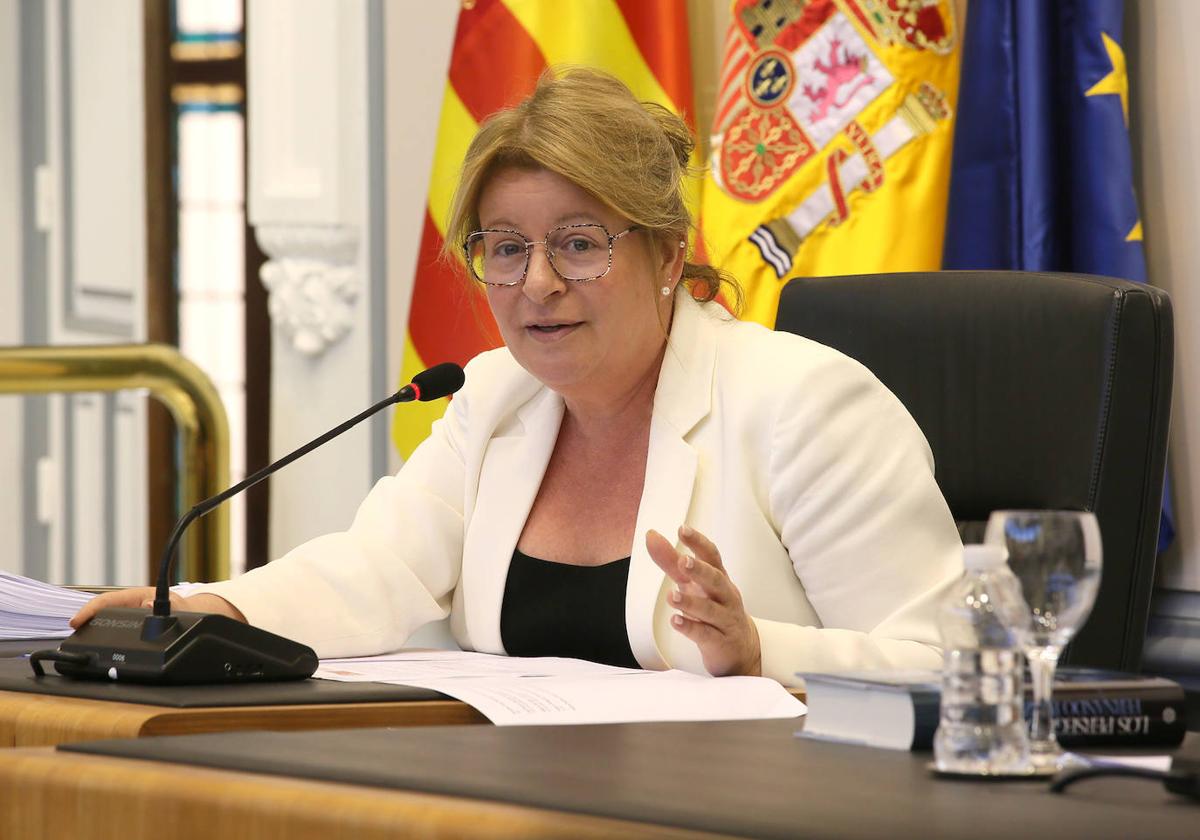 La vicepresidenta de la Diputación, Ana Serna.