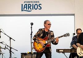Nacho García Vega en Atardeceres Larios en Málaga