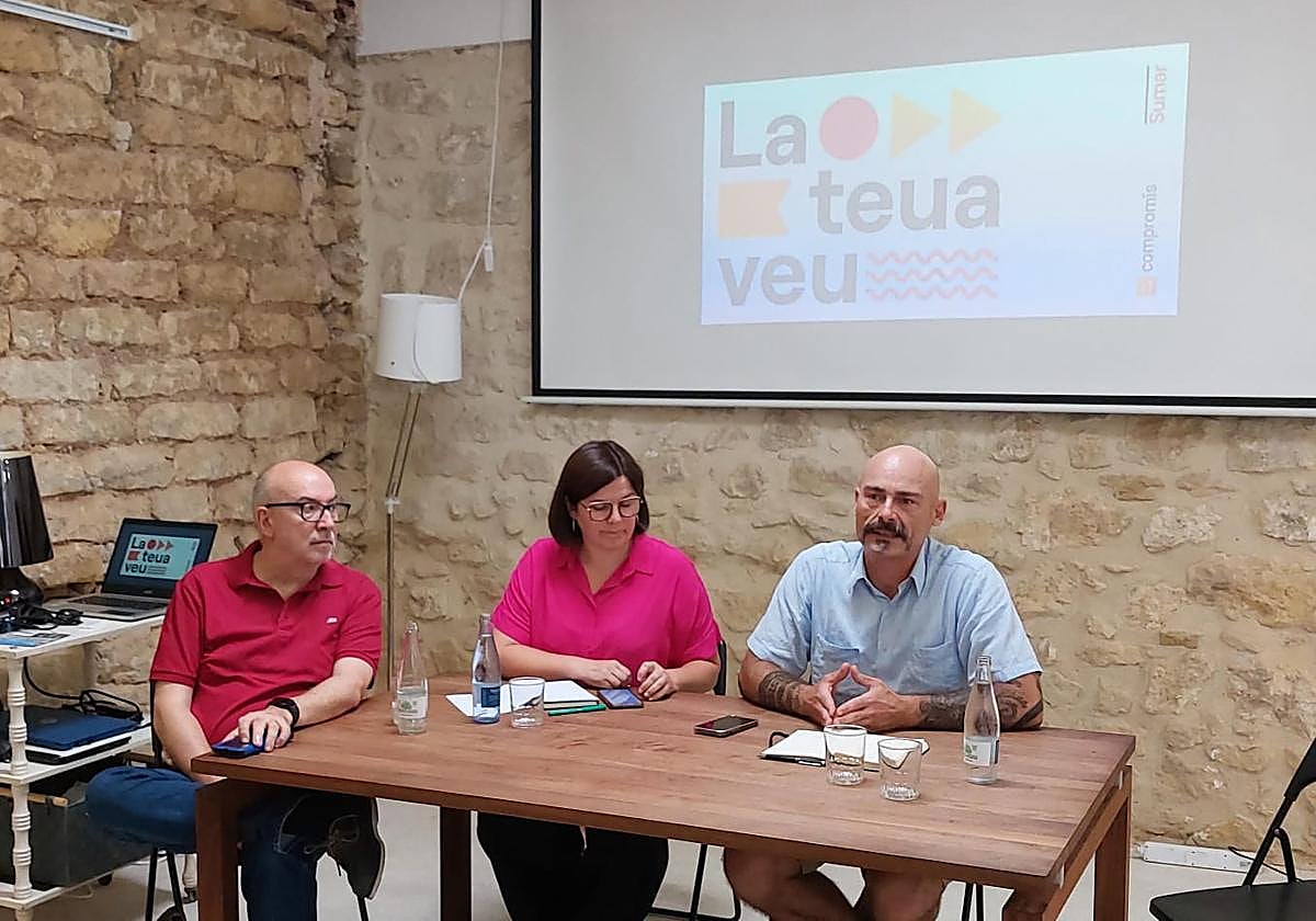 Presentación del programa de Sumar-Compromís