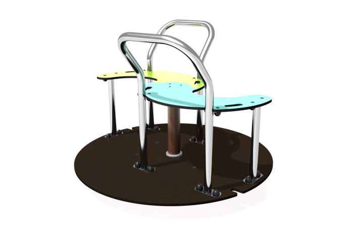 Imagen secundaria 1 - Los nuevos juegos instalados en la plaza.