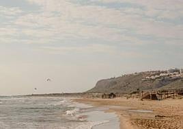 Playa del Carabassí, en Elche.