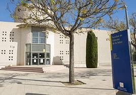 Facultad de Ciencias de la Salud de la Universidad de Alicante.