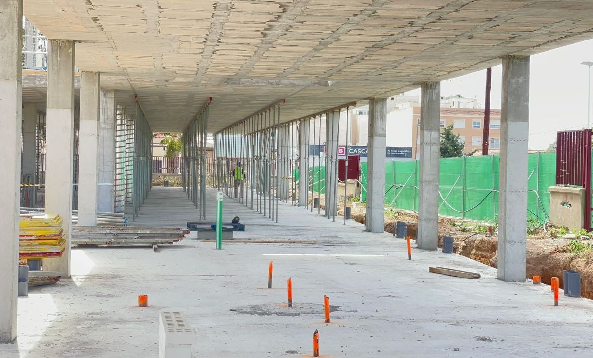 Obras del colegio público La Paz de Torrellano.