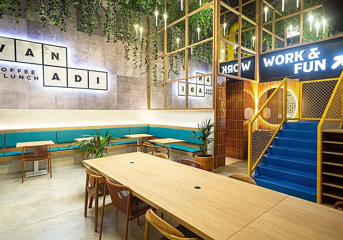 Local de la cadena alicantina de cafeterías.