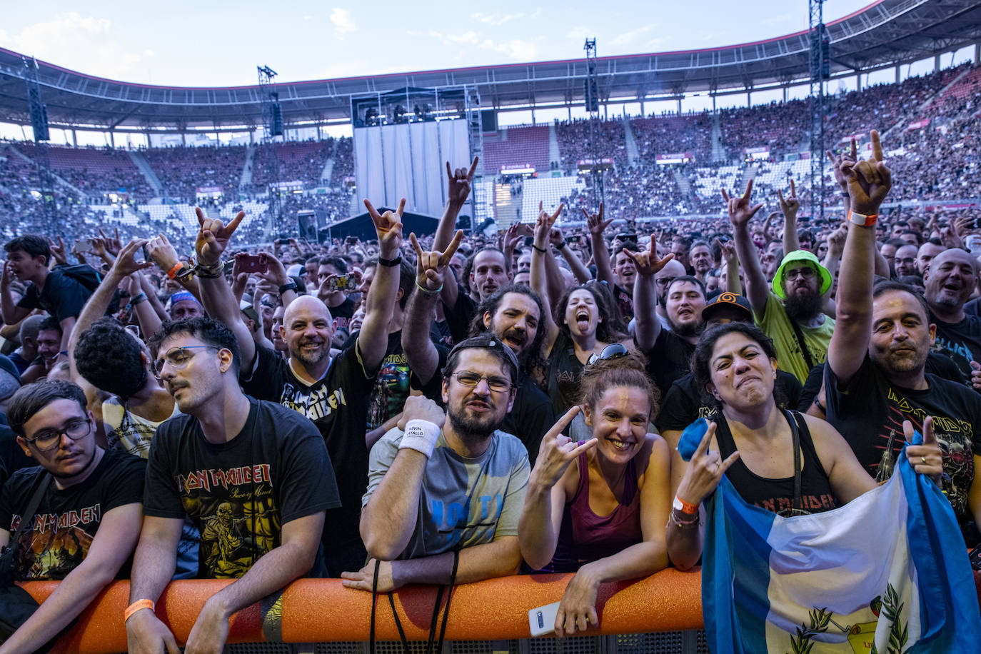 Las imágenes del concierto de Iron Maiden en Murcia