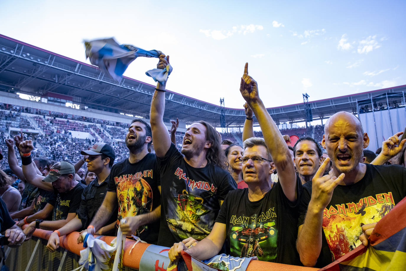 Las imágenes del concierto de Iron Maiden en Murcia