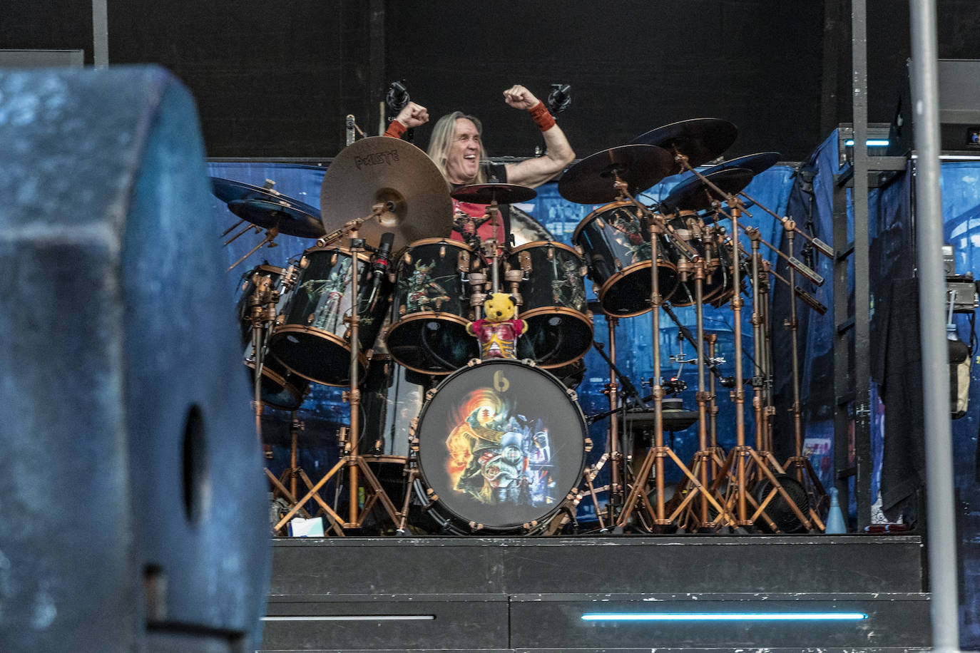 Las imágenes del concierto de Iron Maiden en Murcia