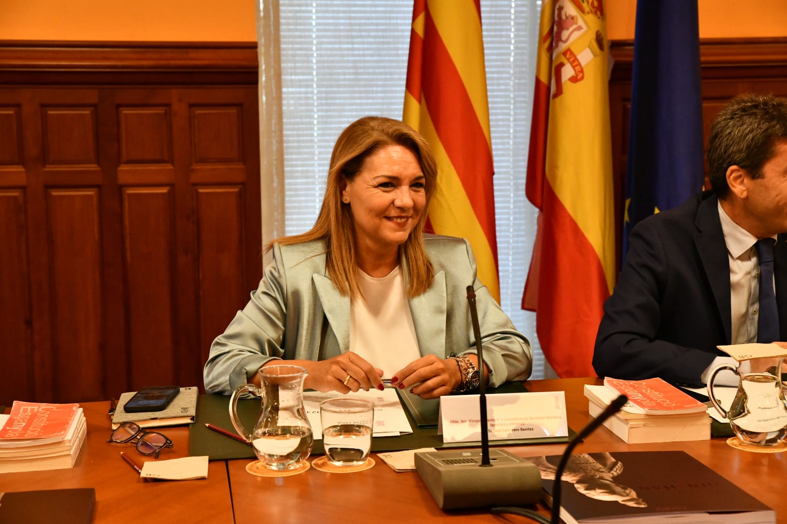 Las imágenes del primer Pleno del Consell en Alicante