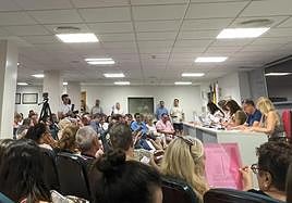 Momento de la asamblea de cierre de la Federació.