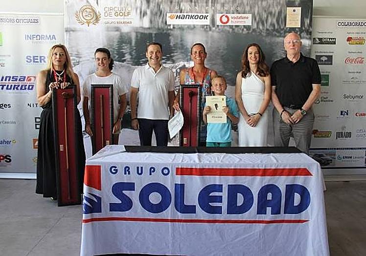 Imagen principal - Vencedoras Categoría Damas