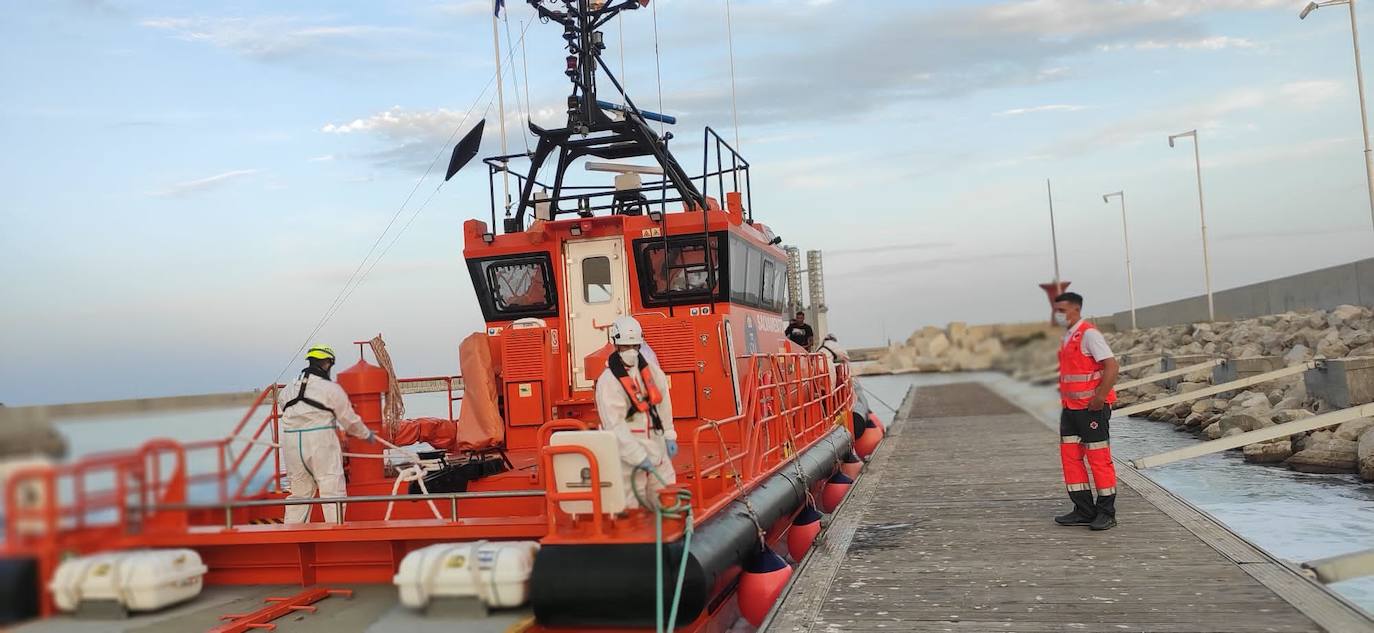 Embarcación de Salvamento Marítimo.