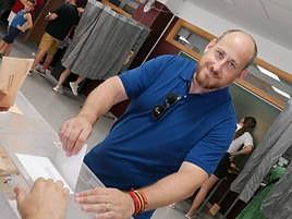 David García, candidato de Vox por la provincia de Alicante.