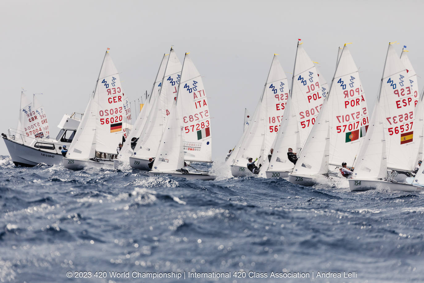 Día 6 del Campeonato del Mundo de 420 de Vela en Alicante