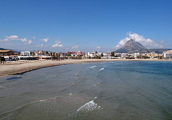 Playa del Arenal de Xàbia.