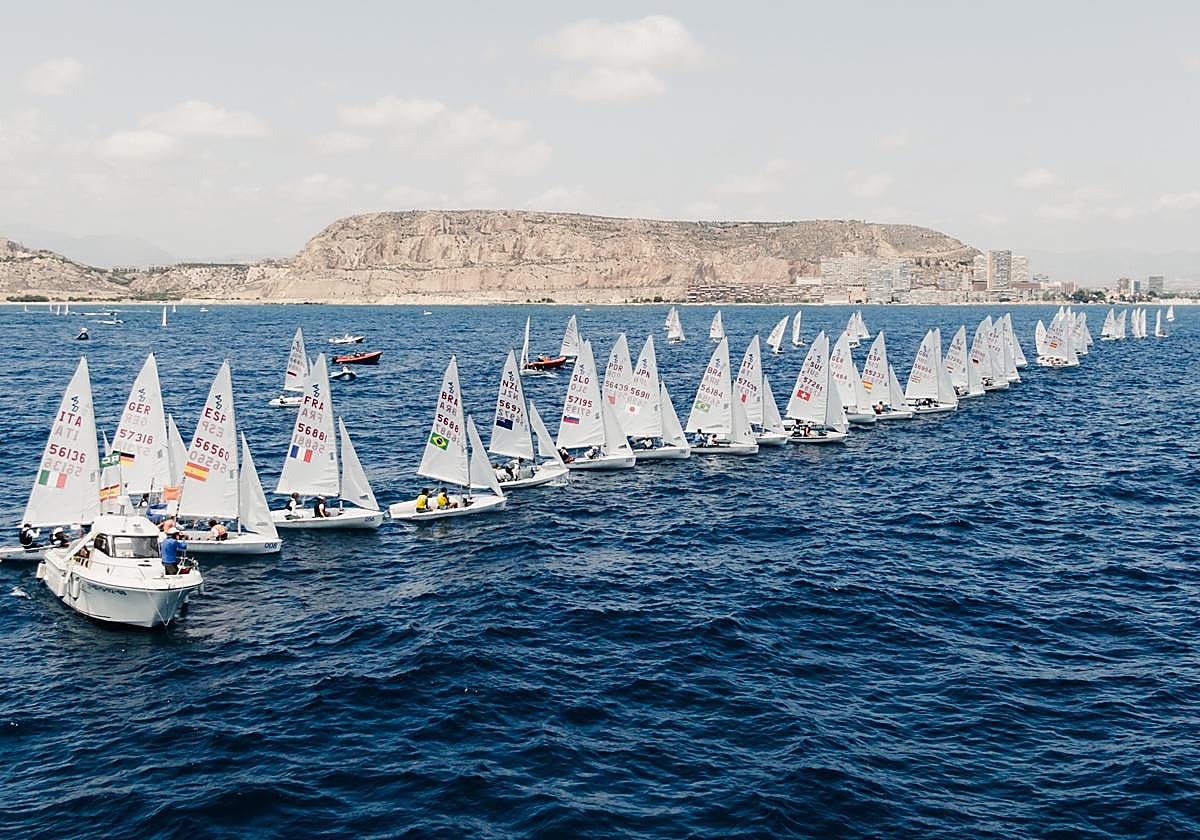 Una de las imágenes del camponato del mundo celebrado en Alicante.