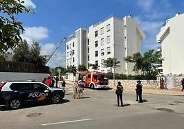 Actuación de la Policía Local de Dénia.