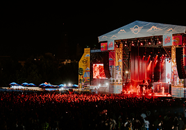 Uno de los escenarios del festival.