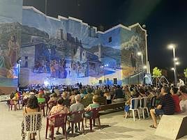 Concierto celebrado en Elda como parte de 'Elda 40gra2'