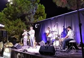 Actuación de jazz en Las Cigarreras.