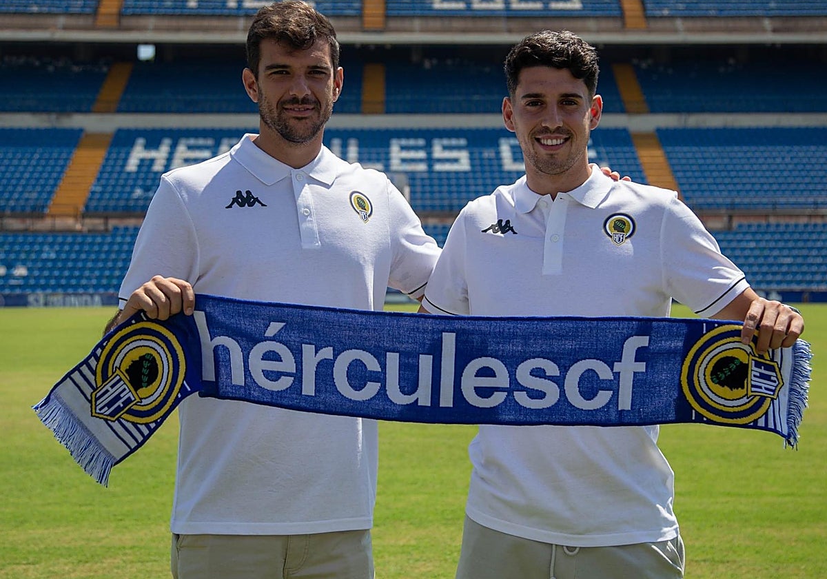 Carlos de la Nava y Roger Colomina, en su presentación