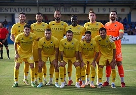 Nolan, al lado de Carlos Abad ayer en Águilas