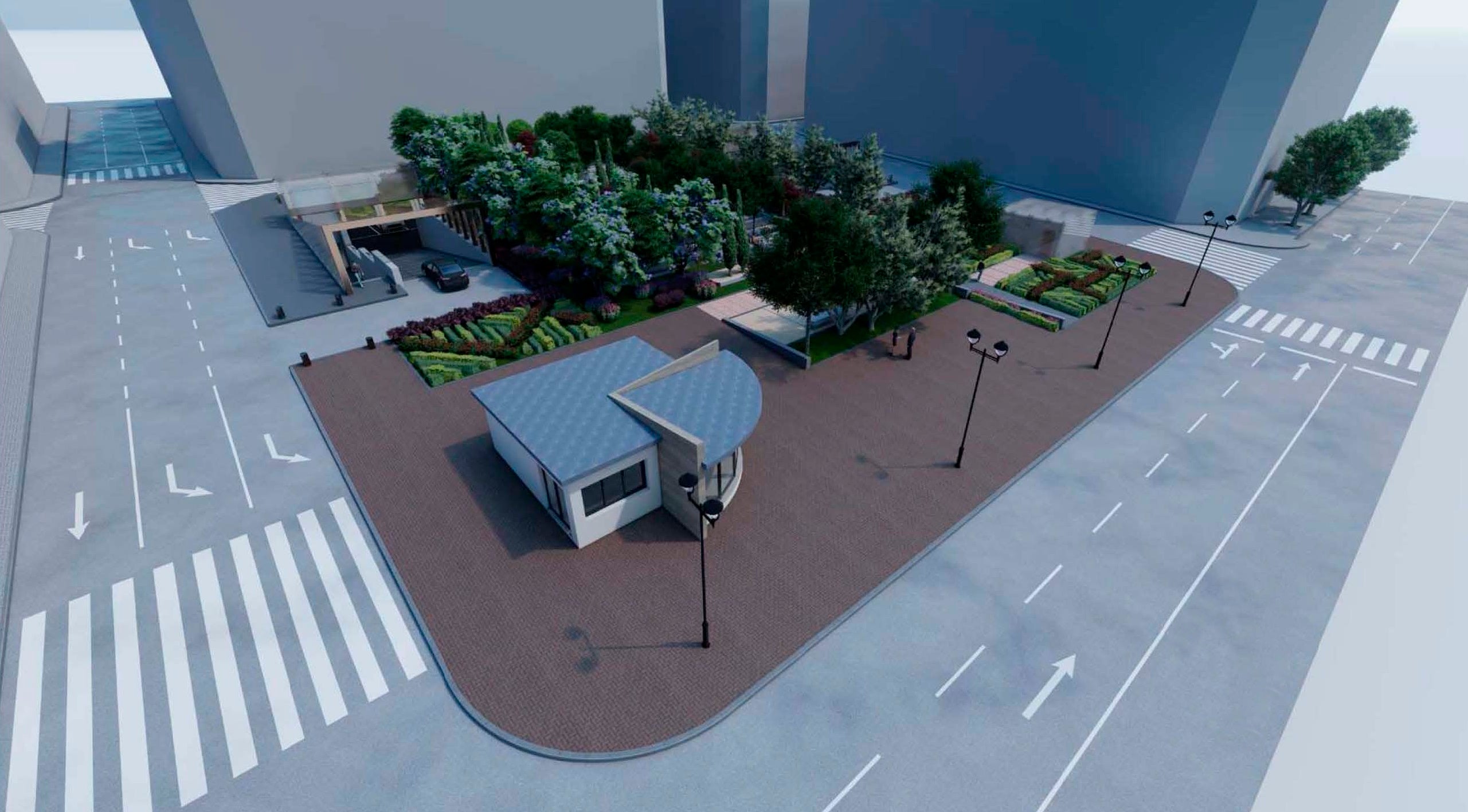 Imagen secundaria 1 - Reconstrucción virtual del proyecto.