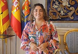 La presidenta del Consell de la Joventut d'Alacant, Ariadna Vega.