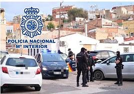 Intervención de la Policía Nacional