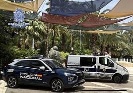Foto de archivo de la Policía Nacional junto con la Policía Local de Elche