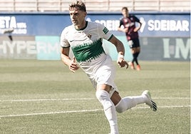 Lucas Boyé, en el último partido frente al Eibar